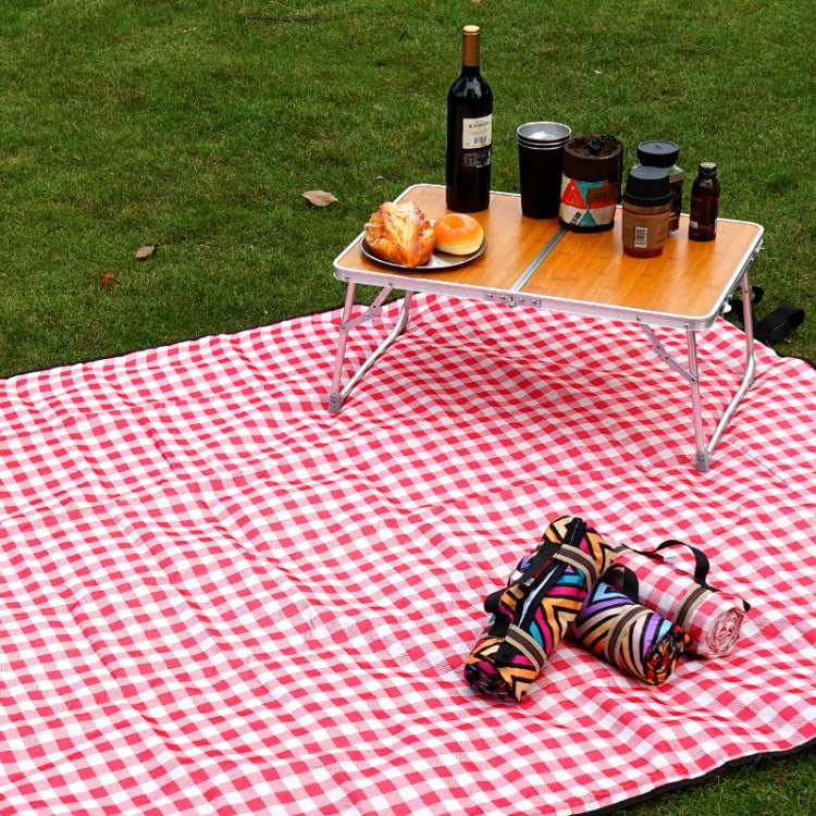 140x200 CM Camping Camping Moistureproof Outdoor Picnic Mat Beach Mat, 200x140cm Purple, 200x140cm Red