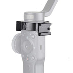 Hot Shoe Adapter Ring Microphone Mount for Zhiyun Smooth 4 Handle Gimbal Stabilizer Rode