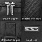 SLR Camera Shoulder Digital Camera Bag Outdoor Lightweight and Durable Nylon Photography Backpack, Small Size, Large Size