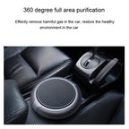 Intelligent Formaldehyde Removal Haze Negative Ion Solar Car Air Purifier, Solar Car Air Purifier(Black), Solar Car Air Purifier(Gold)