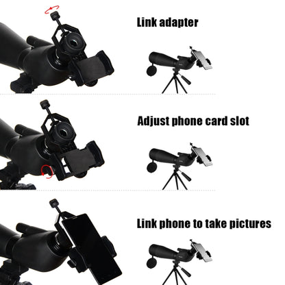 Universal Mobile Phone With Telescope Camera Holder