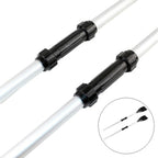 2 PCS Rubber Boat Paddle Connection Tube Universal Connector Boat Accessories for 26-28mm Rod, Rubber Boat Paddle Connection Tube