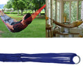 9 Strand Nylon Rope Hammock Portable Camping Leisure Mesh Hammock, 240x80cm Blue, 240x80cm Green, 240x80cm Orange, 240x80cm Red, 240x80cm Military Green