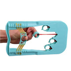 Finger Force Exerciser Finger Gripper Hemiplegia Rehabilitation Training Equipment for Children and Adult, Random Color Delivery, Finger Gripper