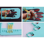 Finger Force Exerciser Finger Gripper Hemiplegia Rehabilitation Training Equipment for Children and Adult, Random Color Delivery, Finger Gripper