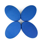 TPE Oval High Rebound Non-slip Yoga Supplies Balance Mat, Size: 31 x 21 x 6cm, 31 x 21 x 6cm