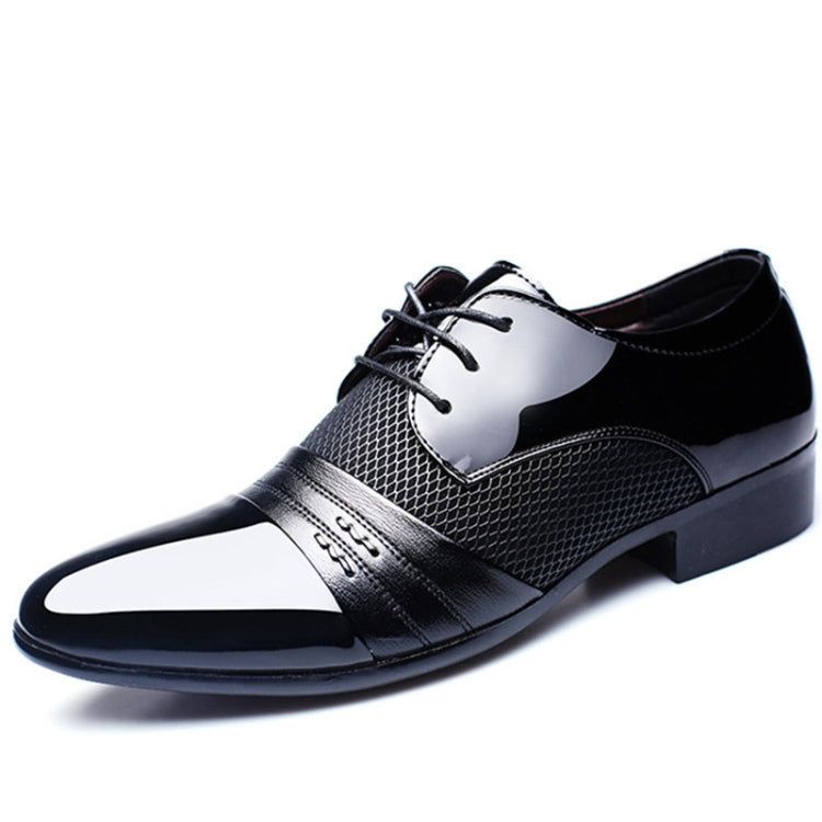 Flat Shoes Breathable Men Business Dress Shoes, 38, 39, 40, 41, 42, 43, 44, 45, 46, 47, 48