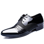 Flat Shoes Breathable Men Business Dress Shoes, 38, 39, 40, 41, 42, 43, 44, 45, 46, 47, 48