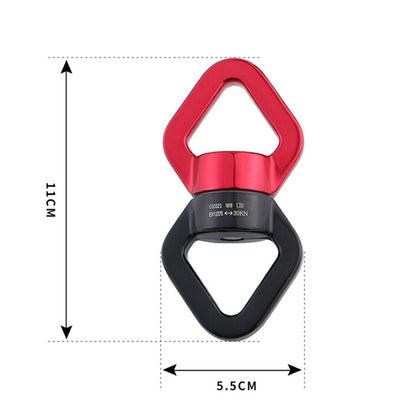 Anti-knot Rock Climbing Caster Fixed Connector Downhill Retarder