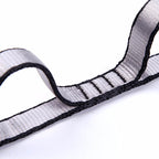 Aerial Yoga Hammock 7 Ring Extension Belt Nylon High-Strength Double Belt Hammock Strap, Length: 1.1m, Red, Gray