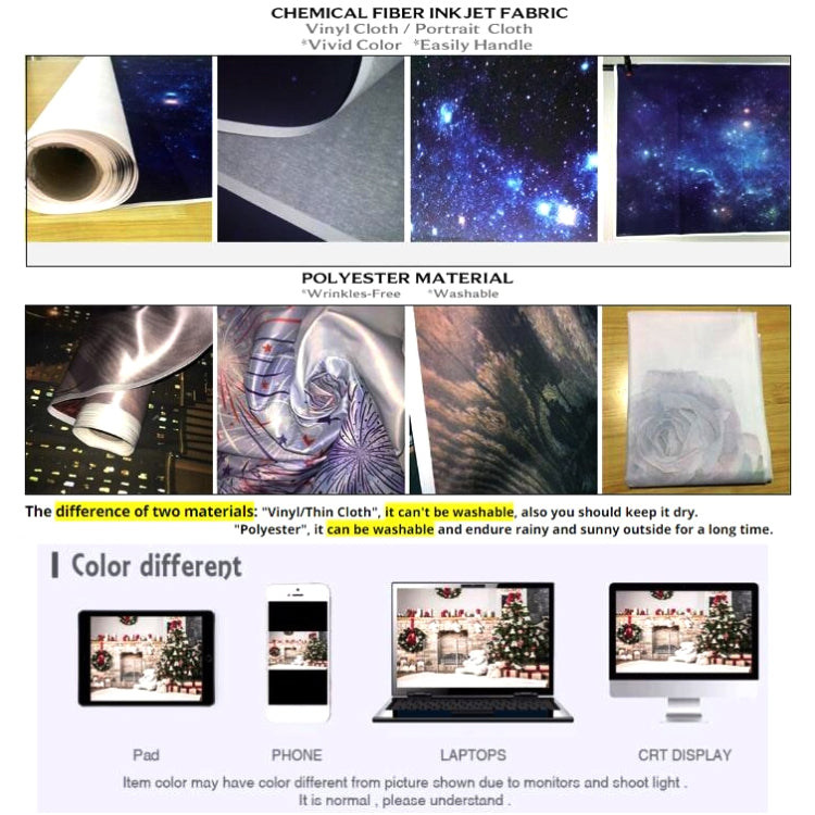 2.1m x 1.5m Light Spot Starlight Festival Party Birthday Party Photography Background Cloth