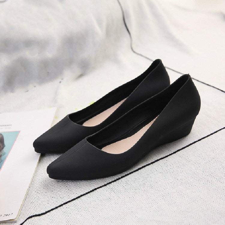 Shallow Mouth Square Head Single Shoes, 39, 38, 40