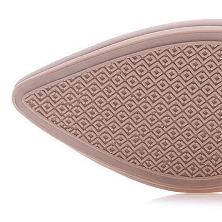 Shallow Mouth Square Head Single Shoes, 39, 38, 40