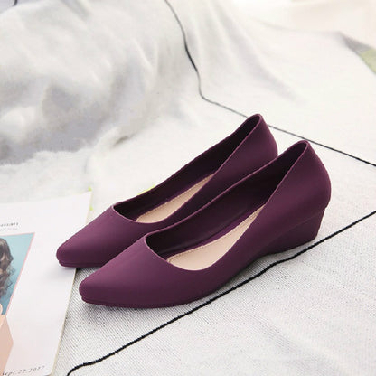 Shallow Mouth Square Head Single Shoes, 39, 38, 40