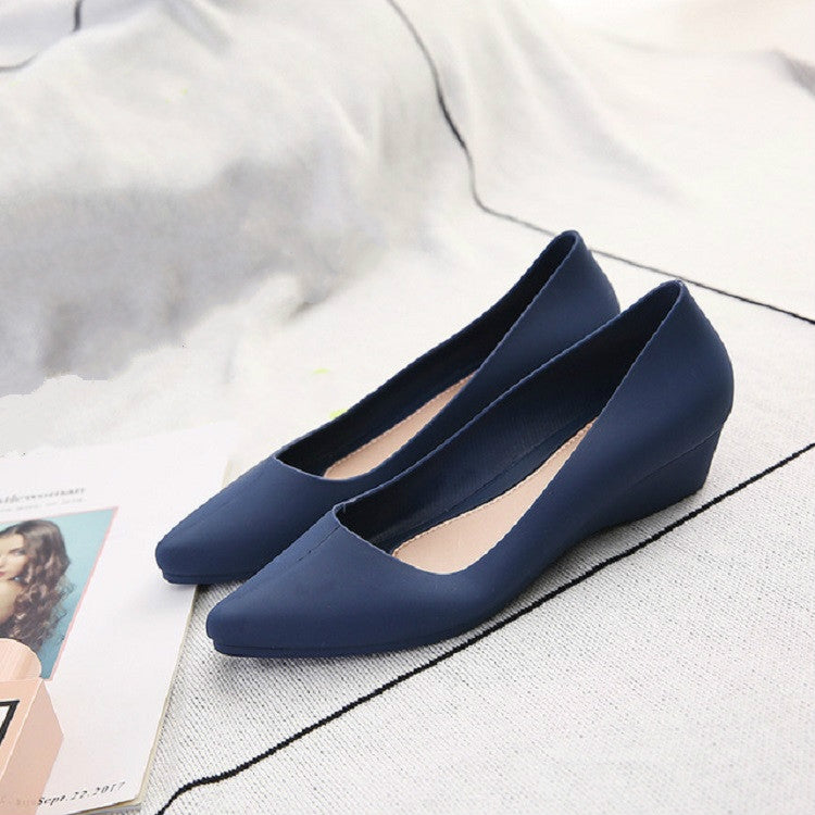 Shallow Mouth Square Head Single Shoes, 39, 38, 40
