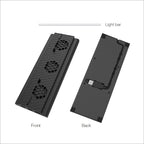DOBE TYX-1768 Heat Dissipate Vertical Stand Base Cooling Dock Cooling Fan Bracket for XBOX One X Game Console, TYX-1768