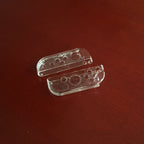 Transparent PC Protective Cover Handle Crystal Case for Switch Game Controller, Crystal Case for Switch Game Controller