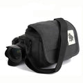 Universal DSLR Camera Shoulder Bag Canvas Photo Handbag, External size: 19 x 17 x 10mm