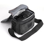 Universal DSLR Camera Shoulder Bag Canvas Photo Handbag, External size: 19 x 17 x 10mm