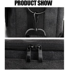 Universal DSLR Camera Shoulder Bag Canvas Photo Handbag, External size: 19 x 17 x 10mm
