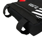 B-soul Bicycle Bags With Water Bottle Triangle Pouch Solid Cycling Front Tube Frame Bag Pocket, 20.5*18*5cm