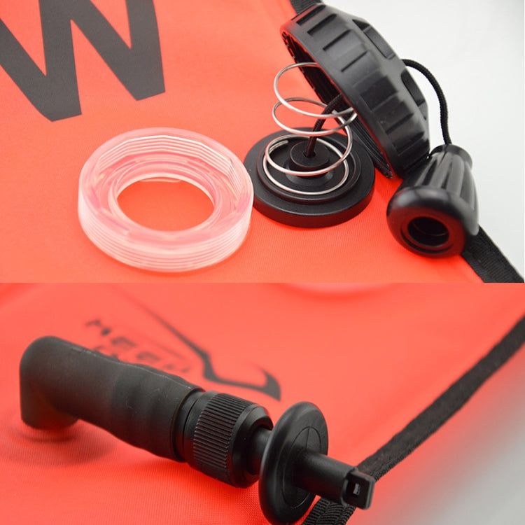 210D Nylon Automatic Seal Safety Signal Diving Mark Diving Buoy, 120 x 15cm, 120 x 18cm, 150 x 15cm, 150 x 18cm, 180 x 15cm, 180 x 18cm
