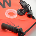 210D Nylon Automatic Seal Safety Signal Diving Mark Diving Buoy, 120 x 15cm, 120 x 18cm, 150 x 15cm, 150 x 18cm, 180 x 15cm, 180 x 18cm