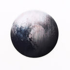2 PCS 22cm Cute Fruit Series Round Mouse Pad Desk Pad Office Supplies