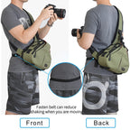 CADeN K1 DSLR Camera Shoulder Waterproof Bag With Rain Cover
