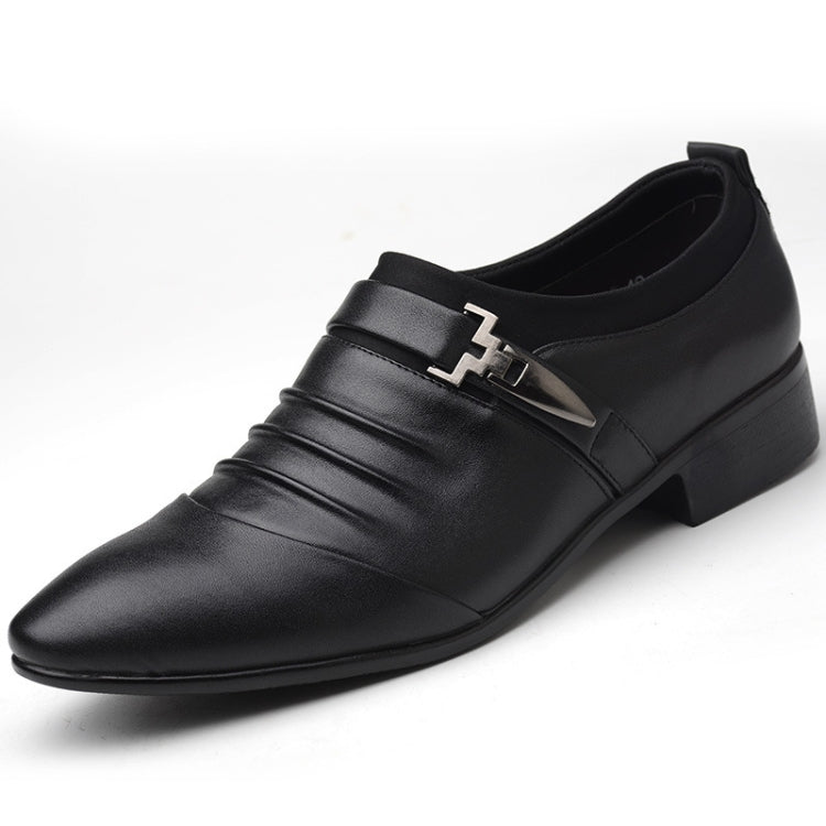 Men Set Business Dress Shoes PU Leather Pointed Toe Oxfords Shoes, 38, 39, 40, 41, 42, 43, 44, 45, 46