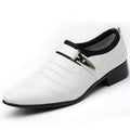 Men Set Business Dress Shoes PU Leather Pointed Toe Oxfords Shoes, 47, 48
