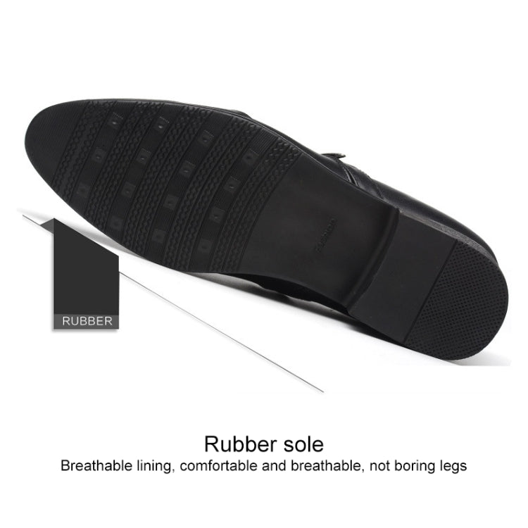 Men Set Business Dress Shoes PU Leather Pointed Toe Oxfords Shoes, 47, 48