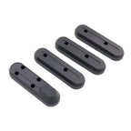 4 in 1 For Xiaomi Mijia M365 Scooter Motor Plastic Protective Cover Waterproof Cover Front and Rear Wheel Protection Blocks, Random Color Delivery