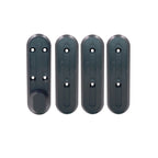 4 in 1 For Xiaomi Mijia M365 Scooter Motor Plastic Protective Cover Waterproof Cover Front and Rear Wheel Protection Blocks, Random Color Delivery