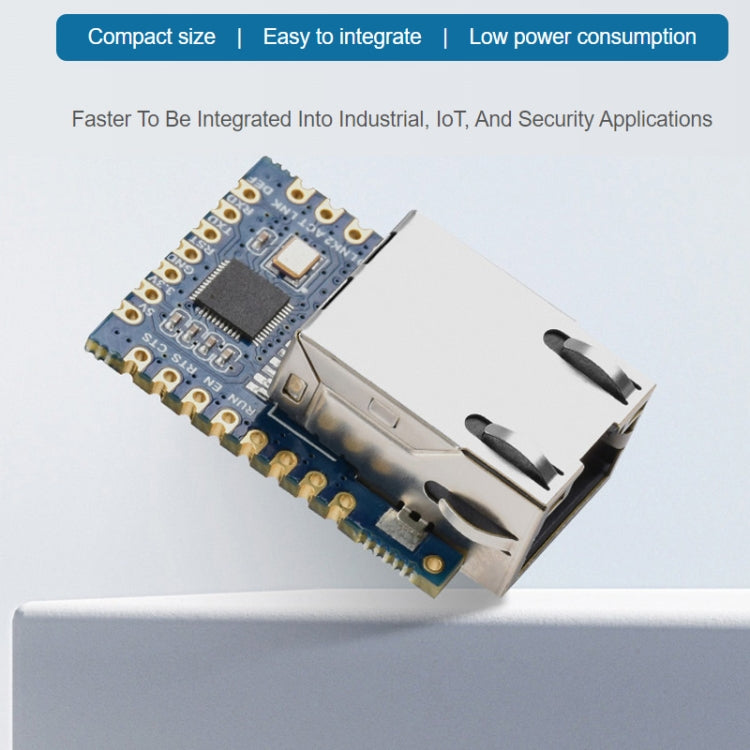 Waveshare UART TO ETH (B) TTL UART To Ethernet Mini Module, UART TO ETH (B)
