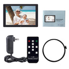 DPF-1201 12 inch 1280x800 Resolution Wall Mounted Advertising Machine LCD Electronic Photo Frame, US Plug, EU Plug, UK Plug, AU Plug
