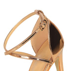 Fashion Ladies Sexy Stiletto Heel Toe Cross Strap Sandals, 34, 35, 36, 37, 38, 39, 40