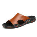 Men Casual Beach Shoes Slippers Microfiber Wear Sandals, 37, 38, 39, 40, 41, 42, 43, 44, 45