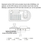 JSK-8003C Monitoring Keyboard PTZ Rocker Ball Camera Keyboard, 3 Axis, 4 Axis