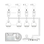 JSK-8003C Monitoring Keyboard PTZ Rocker Ball Camera Keyboard, 3 Axis, 4 Axis