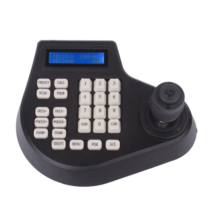 8003H Analog Coaxial Dome Control Keyboard RS485 PTZ, 2 Axis, 3 Axis, 4 Axis