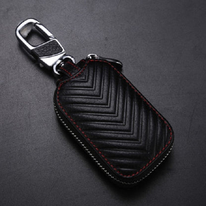 Multifunctional Hook Up Leather Car Key Bag