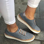Ladies Sneakers Breathable Flats Shoes, 35, 36, 37, 38, 39, 40, 41, 42, 43