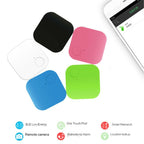 Portable Mini Square Anti Lost Device Smart Bluetooth Remote Anti Theft Keychain Alarm