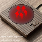Home USB Constant Temperature Cup Mat Heat Thermos Coaster, With Adapter, Without Adapter