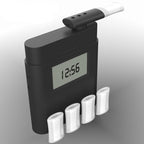 Breath Alcohol Tester Portable Digital Display Square Car Alcohol Tester, Breath Alcohol Tester