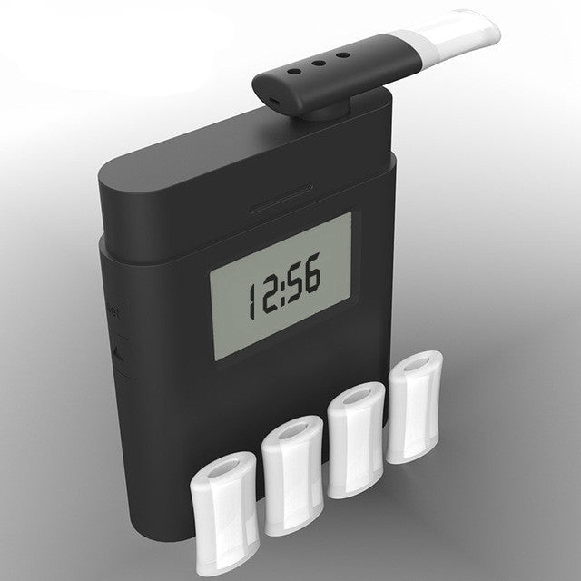 Breath Alcohol Tester Portable Digital Display Square Car Alcohol Tester, Breath Alcohol Tester