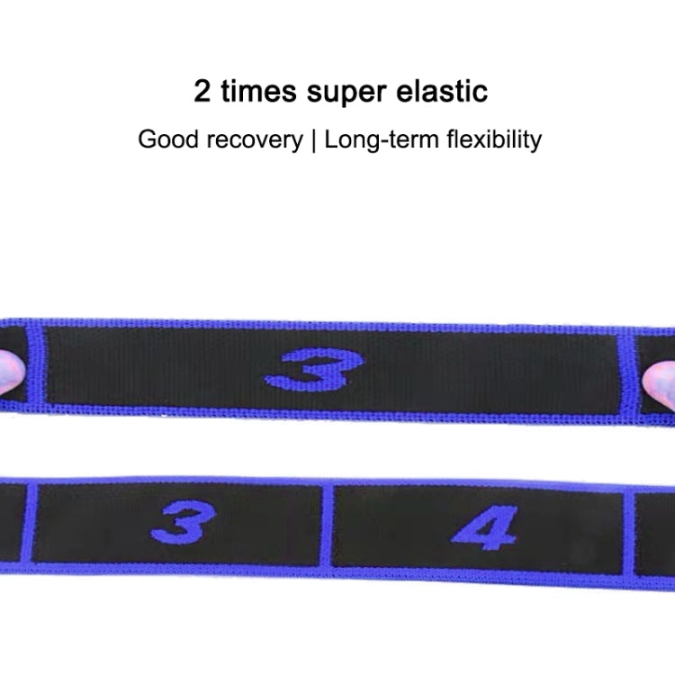 8 Lattice Yoga Stretch Band Dance Elastic Band Resistance Band, Adult