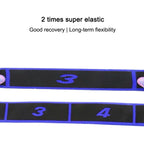 8 Lattice Yoga Stretch Band Dance Elastic Band Resistance Band, Adult