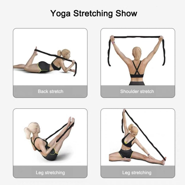 8 Lattice Yoga Stretch Band Dance Elastic Band Resistance Band, Adult